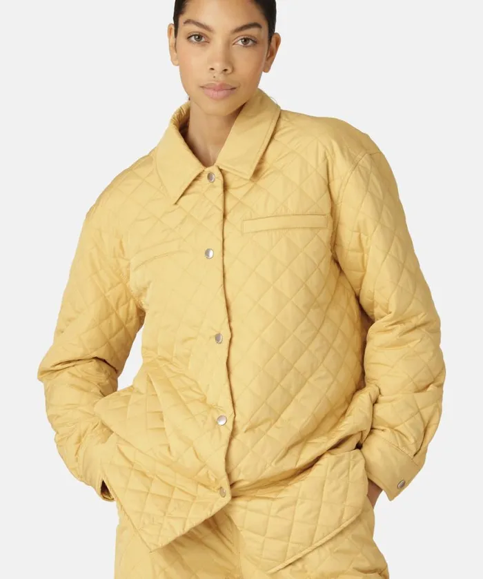Outerwear Ilse Jacobsen All Jackets And Coats Quilt Jacket 8211 Marigold