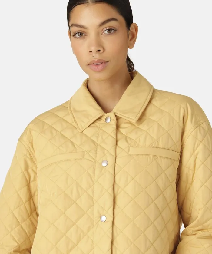 Outerwear Ilse Jacobsen All Jackets And Coats Quilt Jacket 8211 Marigold