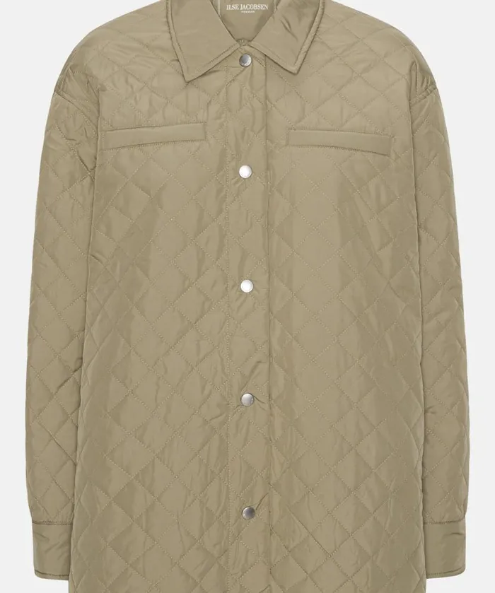 Outerwear Ilse Jacobsen All Jackets And Coats Quilt Jacket 8211 Sage