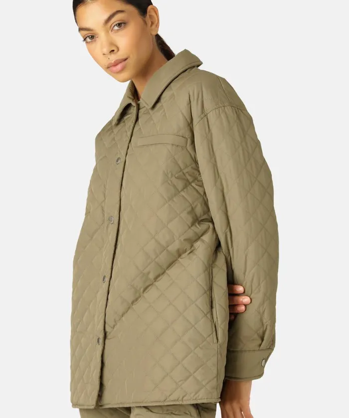 Outerwear Ilse Jacobsen All Jackets And Coats Quilt Jacket 8211 Sage