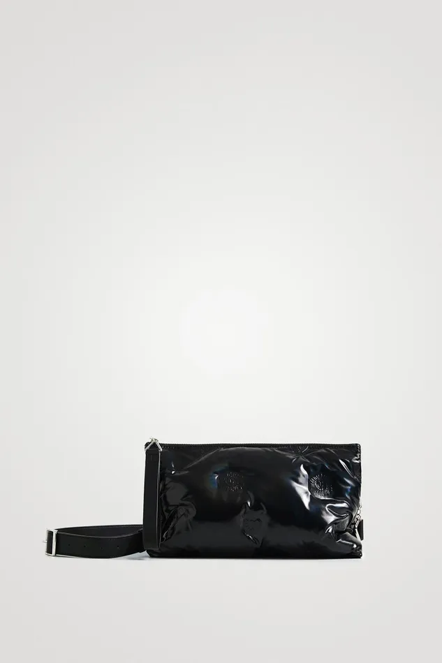 Padded Sling Bag Vinyl Women Desigual Crossbody Bags