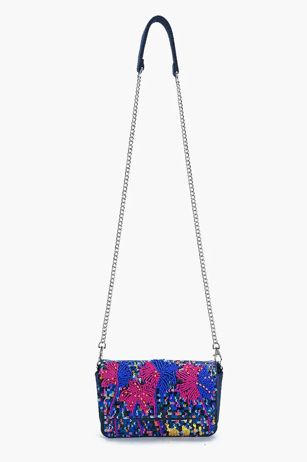Palm Shimmers Crossbody Bag Palm Shimmers Crossbody Bag