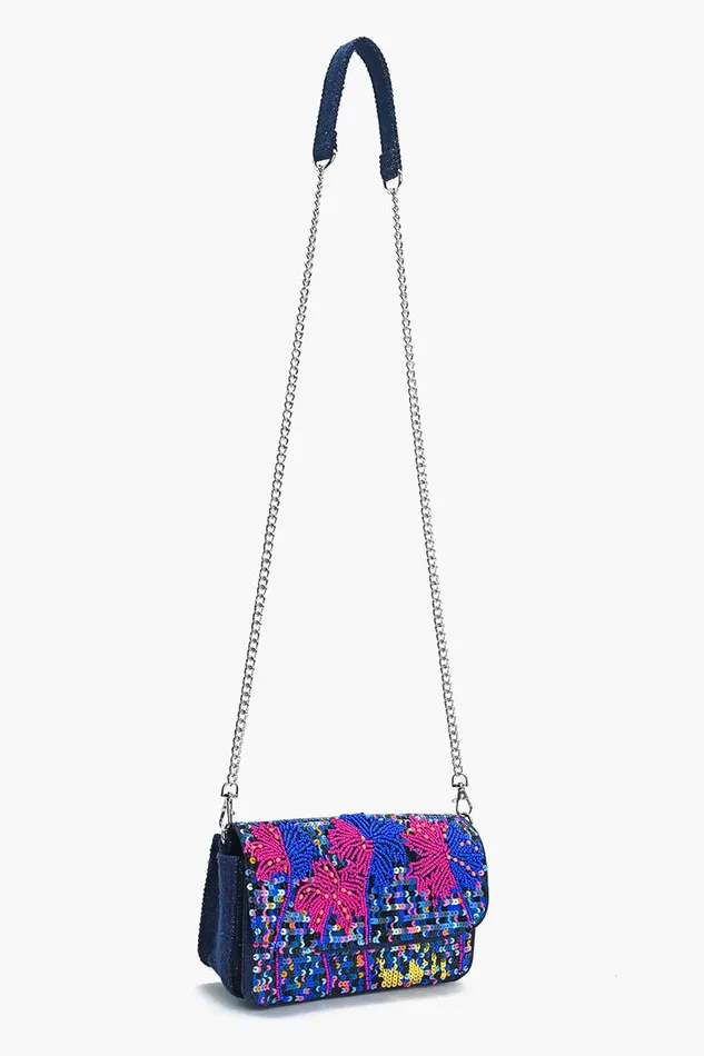 Palm Shimmers Crossbody Bag Palm Shimmers Crossbody Bag