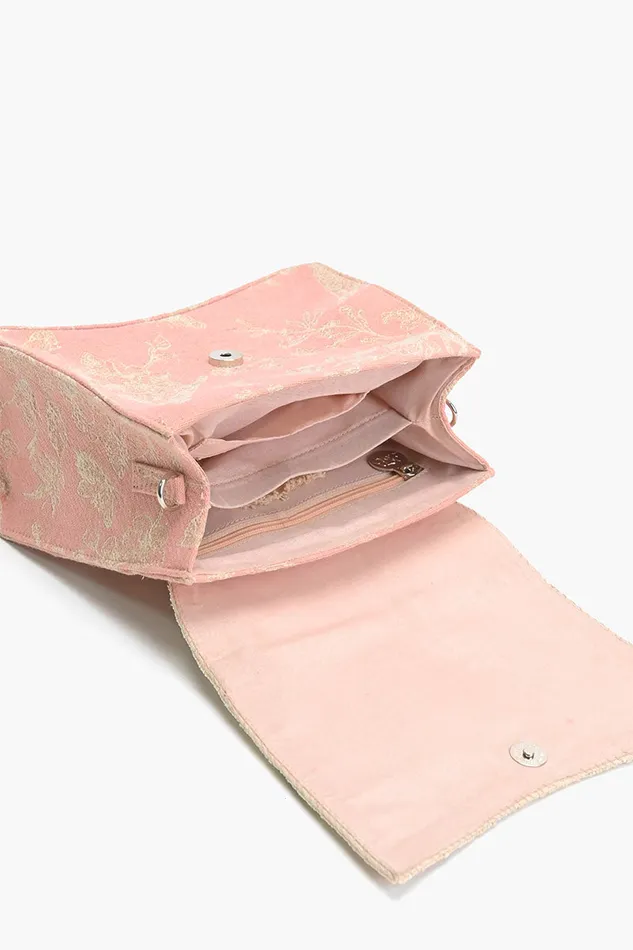 Pansy Paradise Top Handle Bag Pansy Paradise Top Handle Bag
