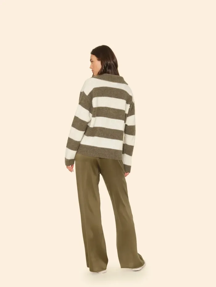 Pants and Jumpsuits Women Olive Gold Bella Pant XRENA Pants and Jumpsuits Women Olive Gold Bella Pant XRENA