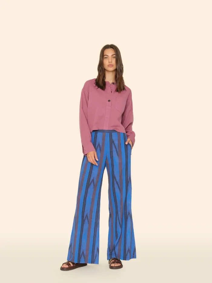 Pants and Jumpsuits Women XRENA Electric Blue Pippen Pant