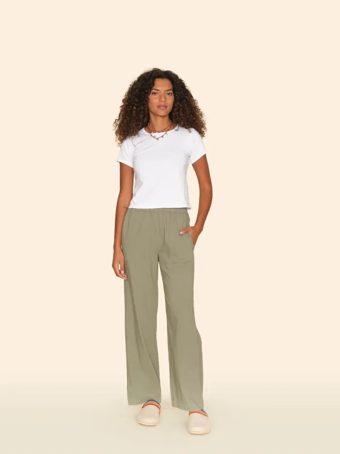 Pants and Jumpsuits Women XRENA Green Army Piper Pant