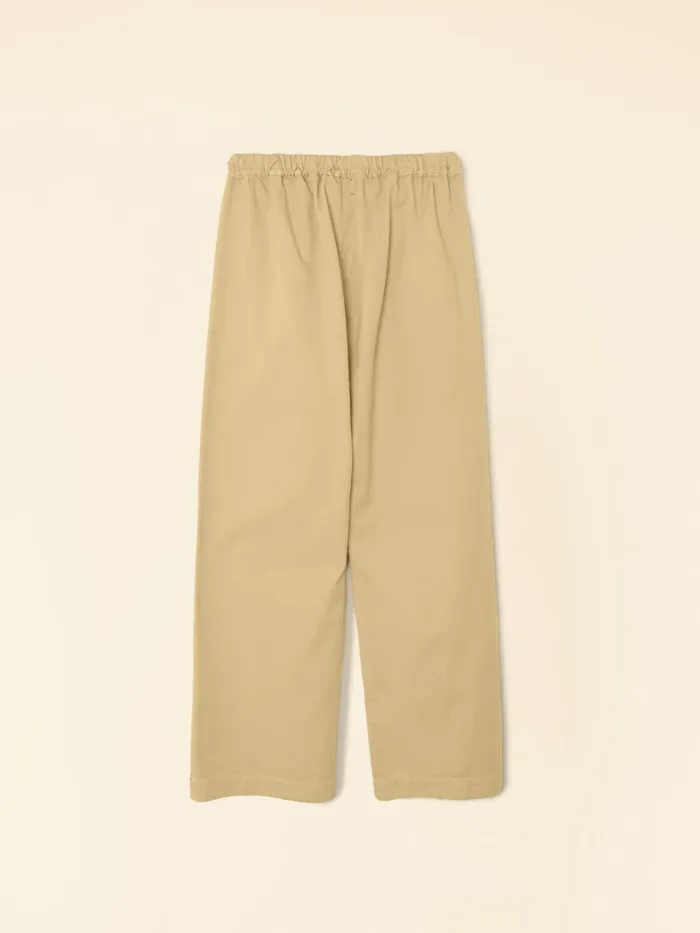 Pants and Jumpsuits XRENA Women Khaki Gold Dash Twill Pant Pants and Jumpsuits XRENA Women Khaki Gold Dash Twill Pant