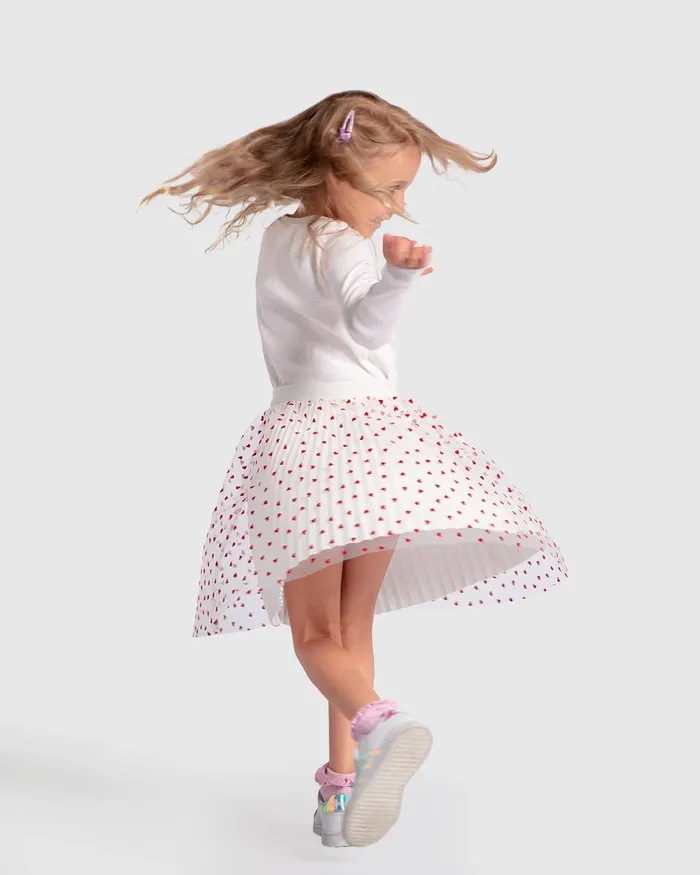 Pants and Skirts Belle and Bloom Women In My Heart Reversible Skirt 8211 White