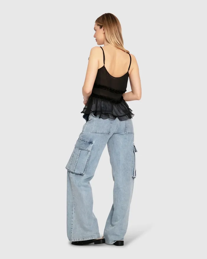 Pants and Skirts Women Belle and Bloom Southern Nights Cargo Jean
