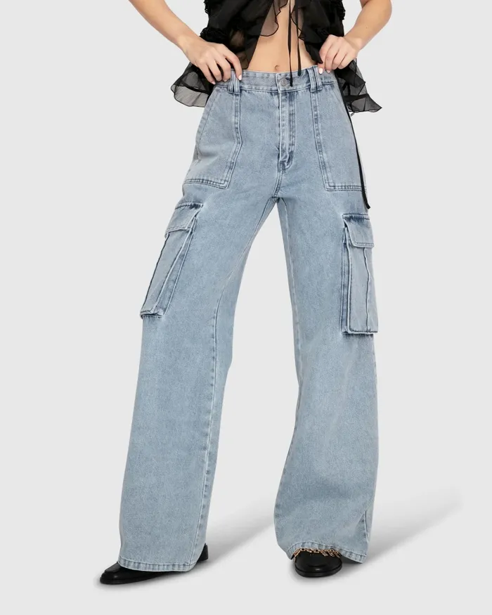 Pants and Skirts Women Belle and Bloom Southern Nights Cargo Jean