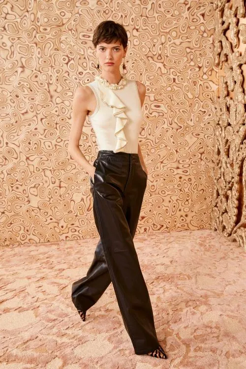 Pants And Jumpsuits Women Ulla Johnson Lotti Pant Noir