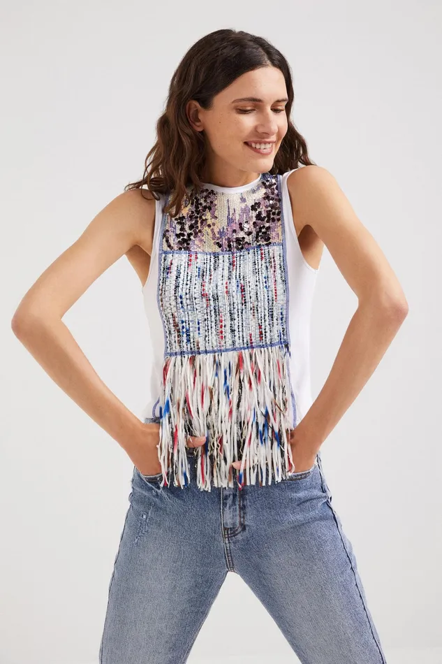 Patchwork Tshirt Women Desigual Tshirts