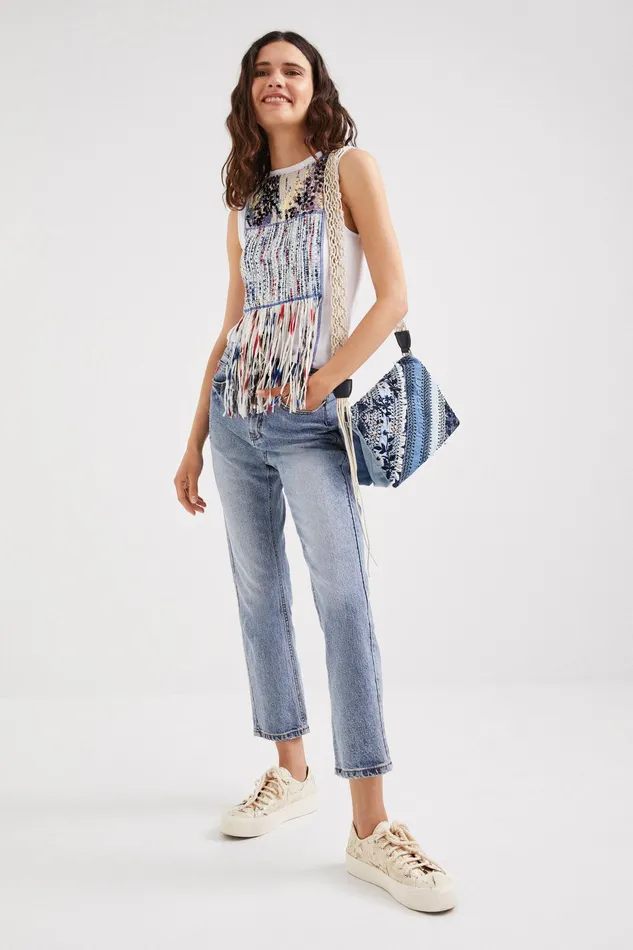 Patchwork Tshirt Women Desigual Tshirts
