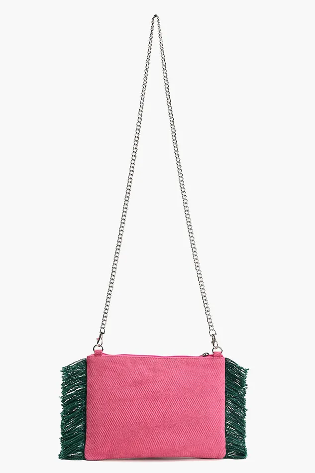 Pink Flutter Oasis Clutch Bag Pink Flutter Oasis Clutch Bag