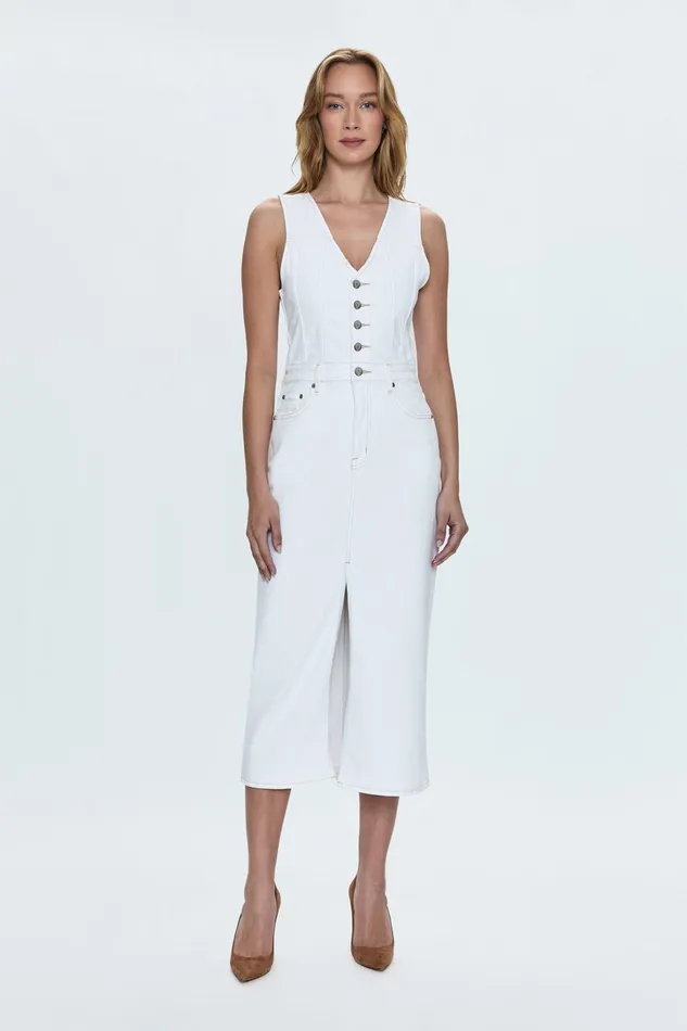 Pistola Denim Denim Women Alex Dress 8211 Le Blanc