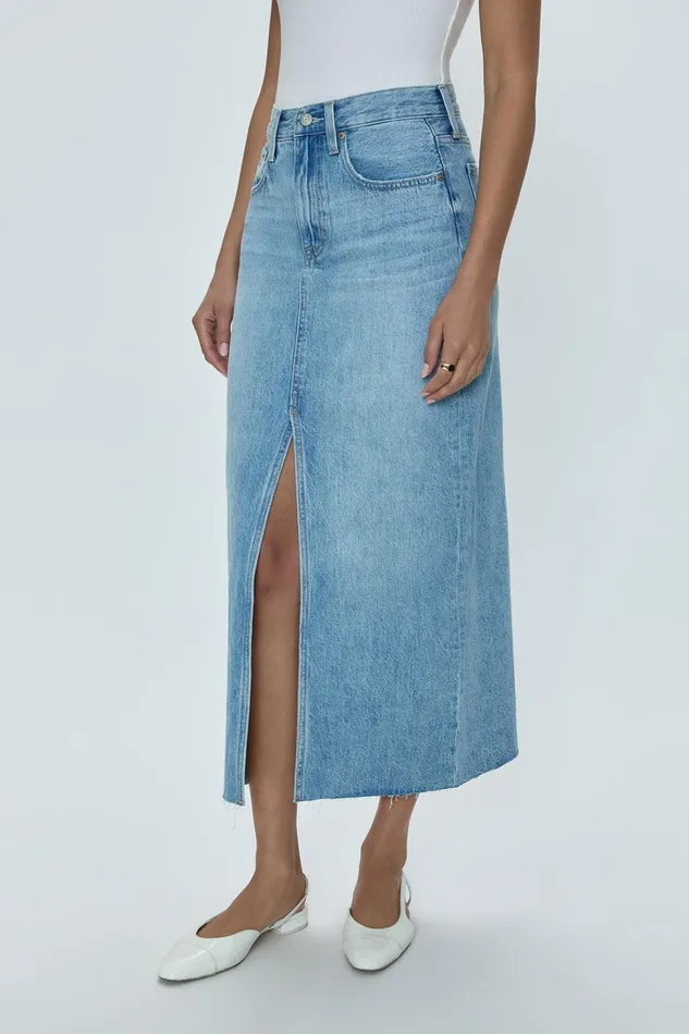 Pistola Denim Denim Women Alice Midi Skirt 8211 Brooklyn Pistola Denim Denim Women Alice Midi Skirt 8211 Brooklyn