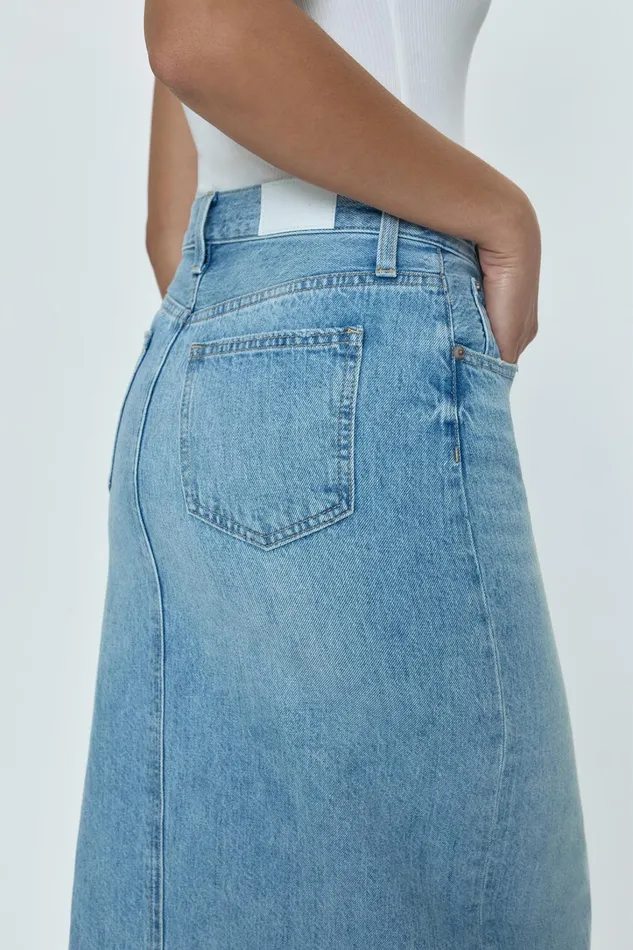Pistola Denim Denim Women Alice Midi Skirt 8211 Brooklyn Pistola Denim Denim Women Alice Midi Skirt 8211 Brooklyn