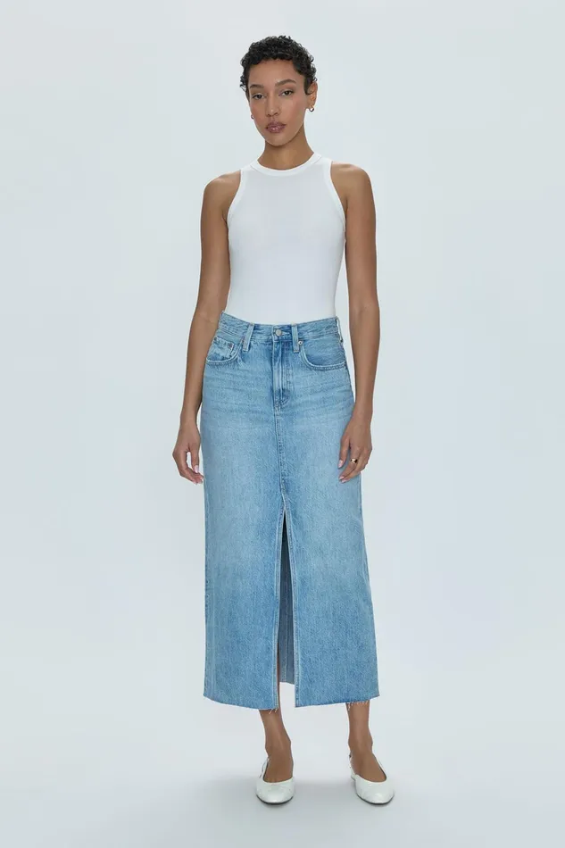 Pistola Denim Denim Women Alice Midi Skirt 8211 Brooklyn Pistola Denim Denim Women Alice Midi Skirt 8211 Brooklyn