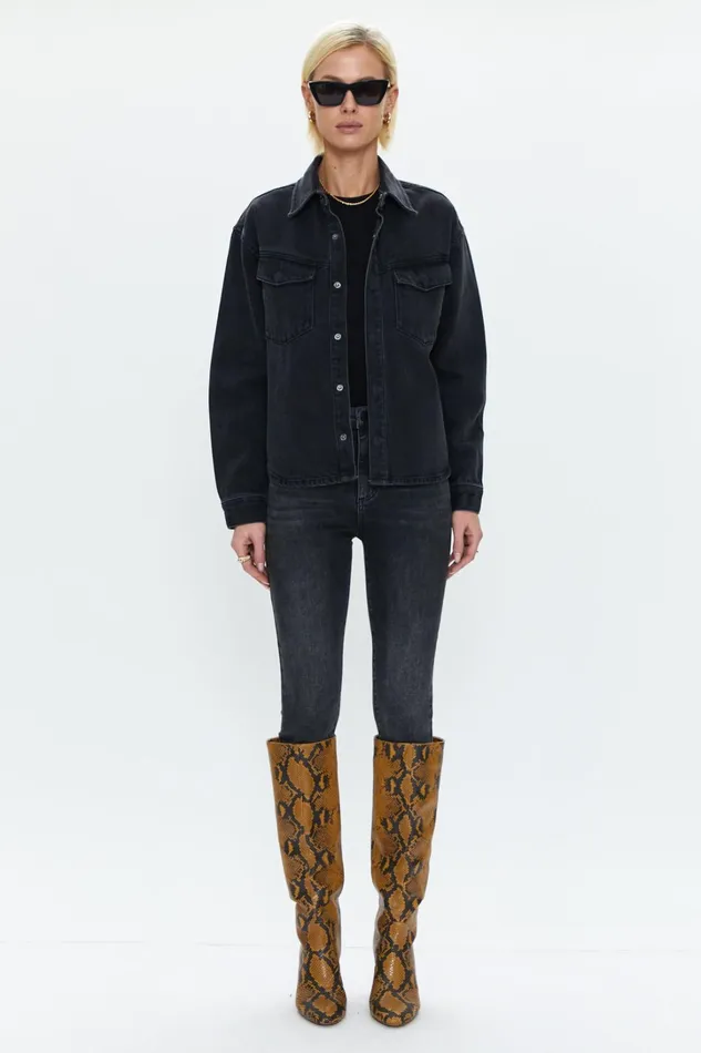 Pistola Denim Denim Women Aline High Rise Skinny Jean 8211 Dark Stone Vintage