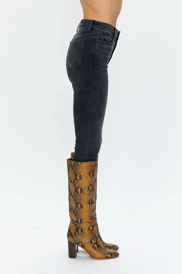 Pistola Denim Denim Women Aline High Rise Skinny Jean 8211 Dark Stone Vintage