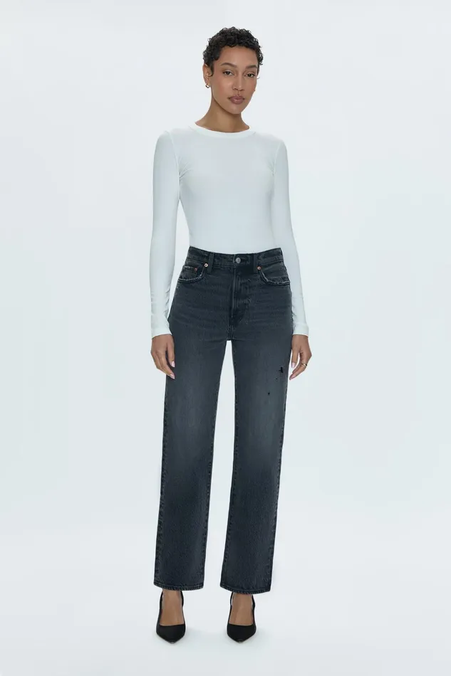 Pistola Denim Denim Women Cassie Super High Rise Straight Jean 8211 After Hours Vintage Pistola Denim Denim Women Cassie Super High Rise Straight Jean 8211 After Hours Vintage