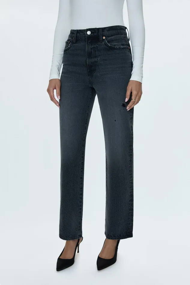 Pistola Denim Denim Women Cassie Super High Rise Straight Jean 8211 After Hours Vintage
