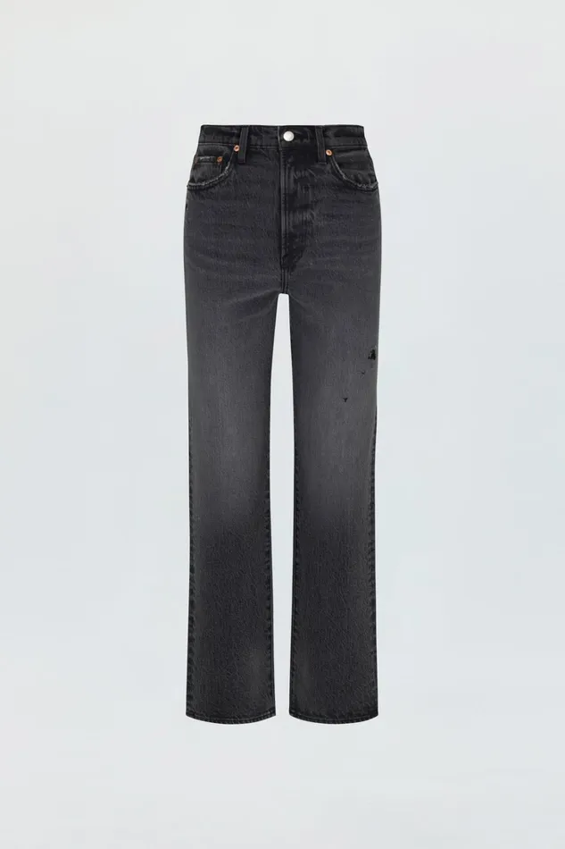 Pistola Denim Denim Women Cassie Super High Rise Straight Jean 8211 After Hours Vintage