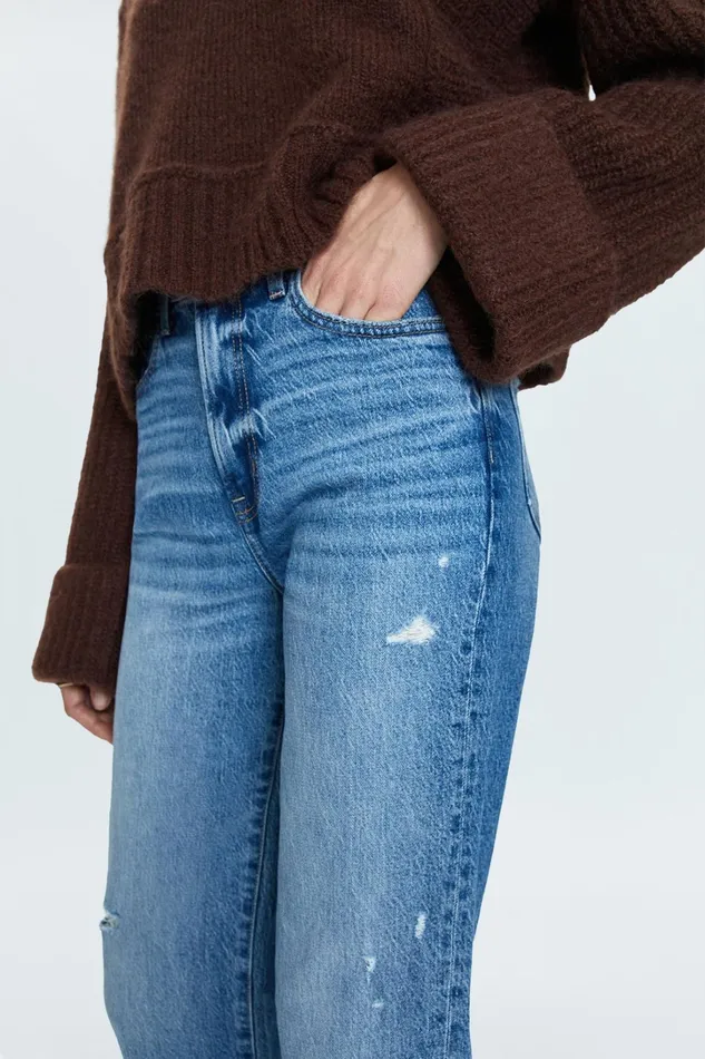 Pistola Denim Denim Women Cassie Super High Rise Straight Jean 8211 Central Vintage