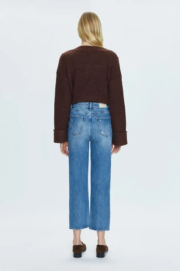 Pistola Denim Denim Women Cassie Super High Rise Straight Jean 8211 Central Vintage
