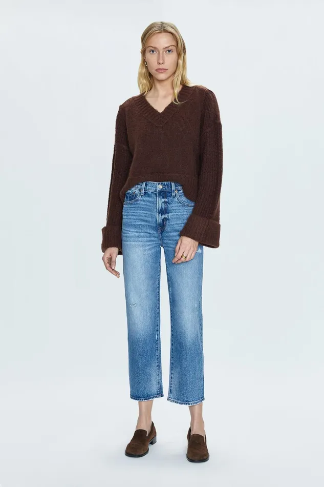 Pistola Denim Denim Women Cassie Super High Rise Straight Jean 8211 Central Vintage