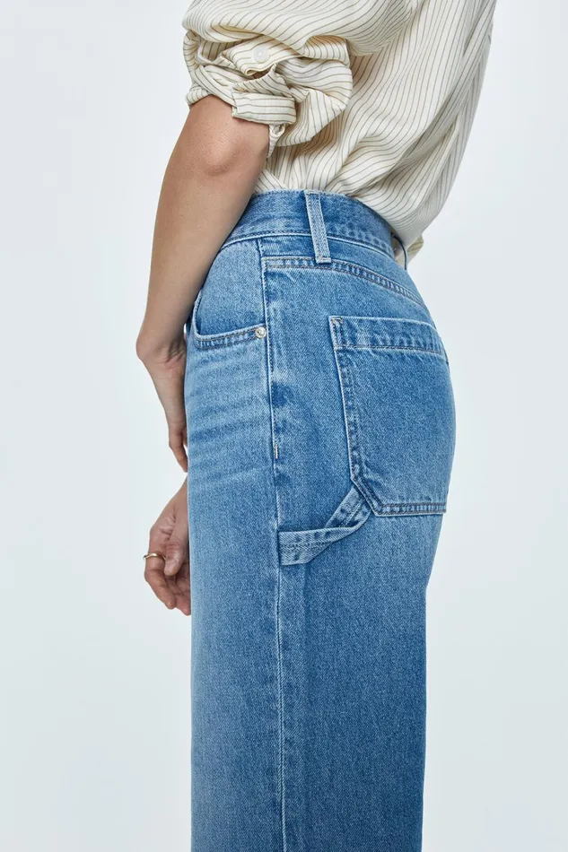 Pistola Denim Denim Women Dylan Mid Rise Carpenter Jean 8211 Griffith