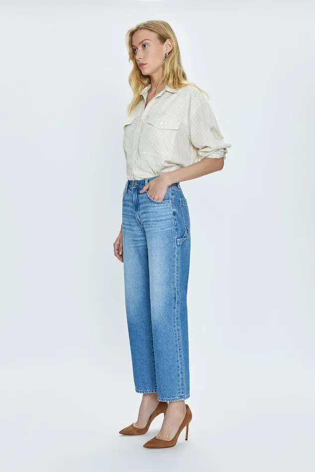 Pistola Denim Denim Women Dylan Mid Rise Carpenter Jean 8211 Griffith