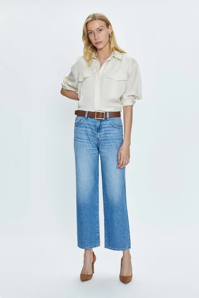 Pistola Denim Denim Women Dylan Mid Rise Carpenter Jean 8211 Griffith