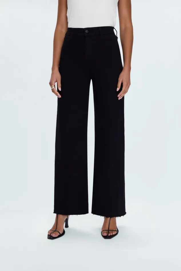Pistola Denim Denim Women Penny High Rise Wide Jean 8211 Black
