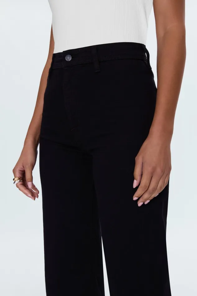 Pistola Denim Denim Women Penny High Rise Wide Jean 8211 Black