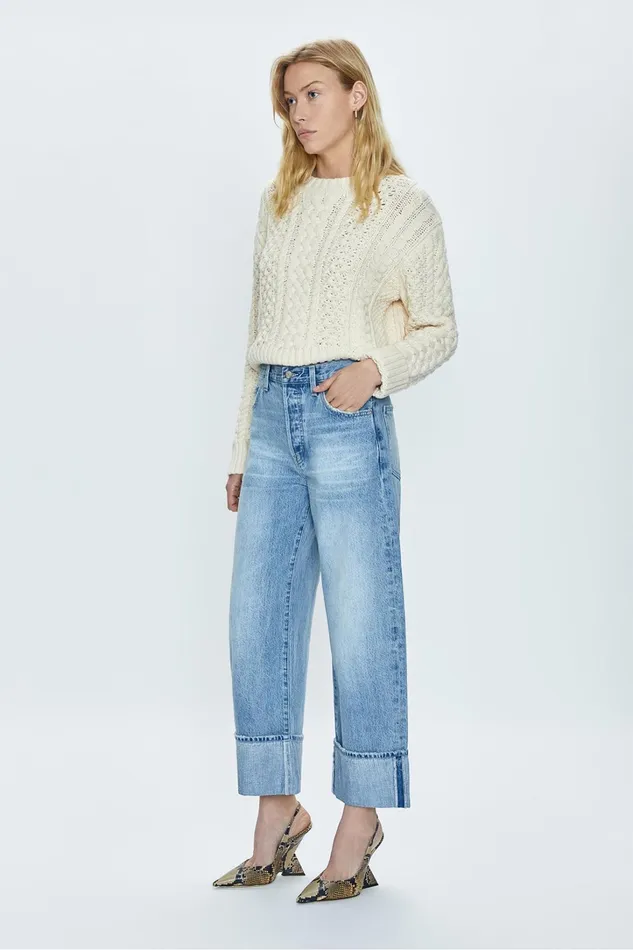 Pistola Denim Denim Women Ryder High Rise Cuffed Jean 8211 Essex