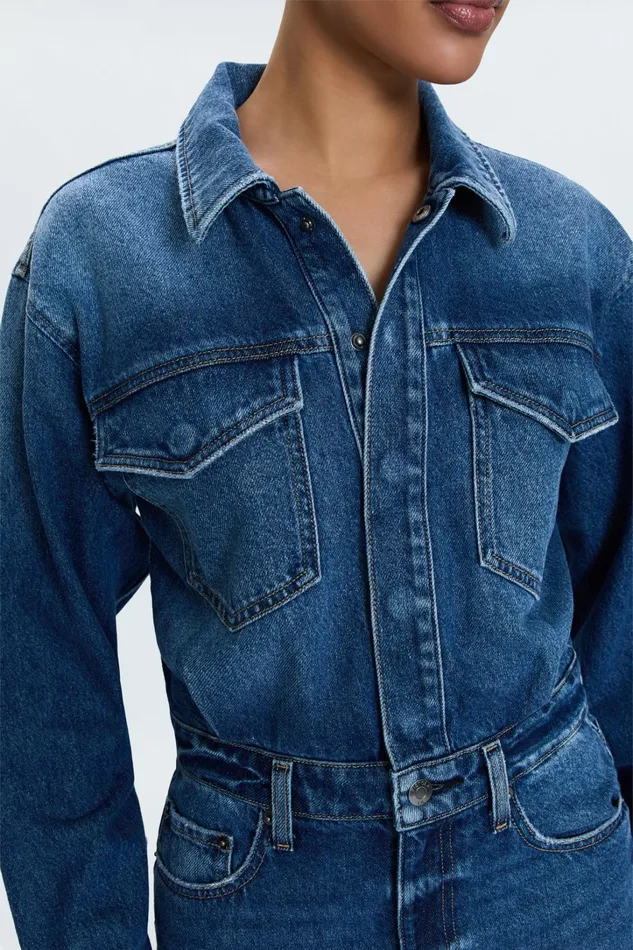 Pistola Denim Dresses Women Amira Midi Dress 8211 Social