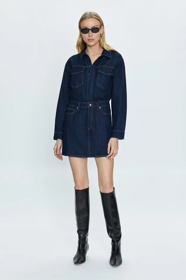 Pistola Denim Dresses Women Nina Mini Dress 8211 Iggy