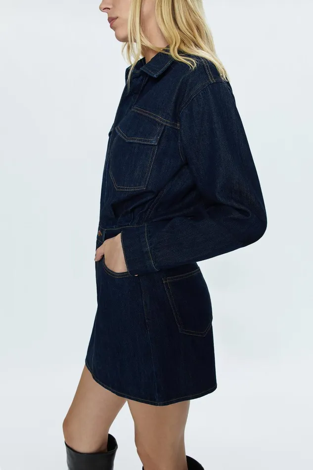 Pistola Denim Dresses Women Nina Mini Dress 8211 Iggy