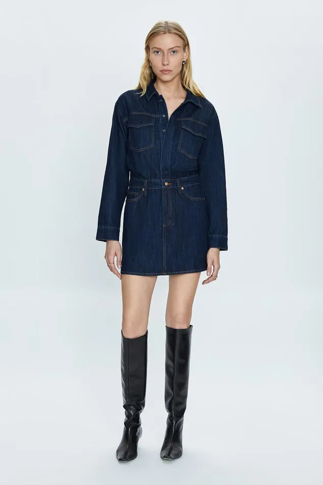 Pistola Denim Dresses Women Nina Mini Dress 8211 Iggy