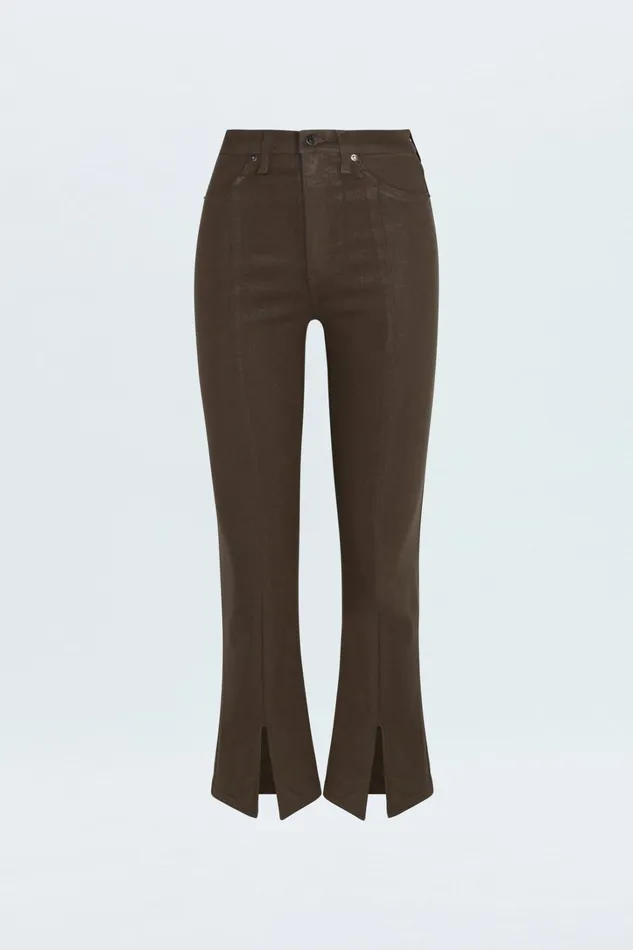 Pistola Denim Pants Women Lennon High Rise Boot Jean 8211 Coated Palms