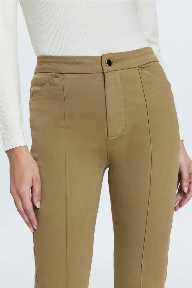 Pistola Denim Pants Women Simone Pant 8211 Khaki
