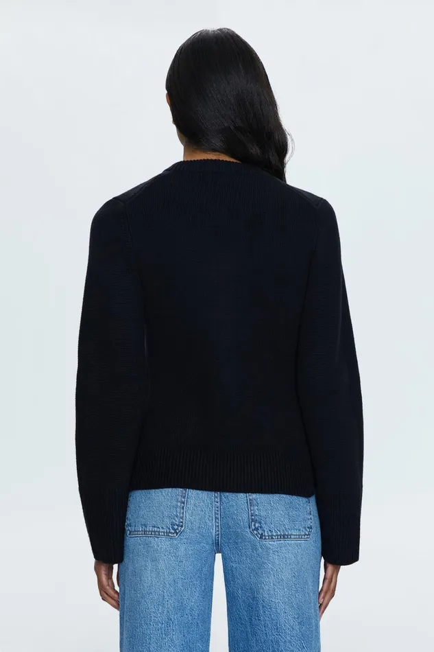 Pistola Denim Sweaters and Knits Women Dani Cardigan 8211 Noir