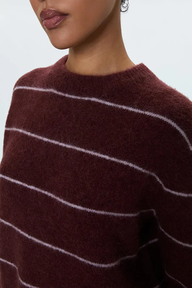Pistola Denim Sweaters and Knits Women Ivy Sweater 8211 Terra Stripe
