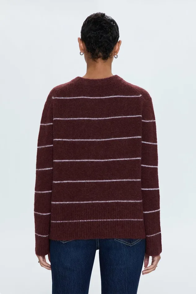 Pistola Denim Sweaters and Knits Women Ivy Sweater 8211 Terra Stripe