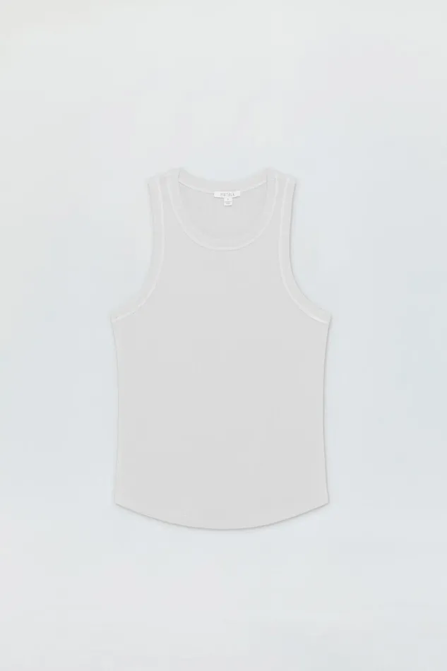 Pistola Denim Tees and Tanks Women Blake Tank 8211 Le Blanc