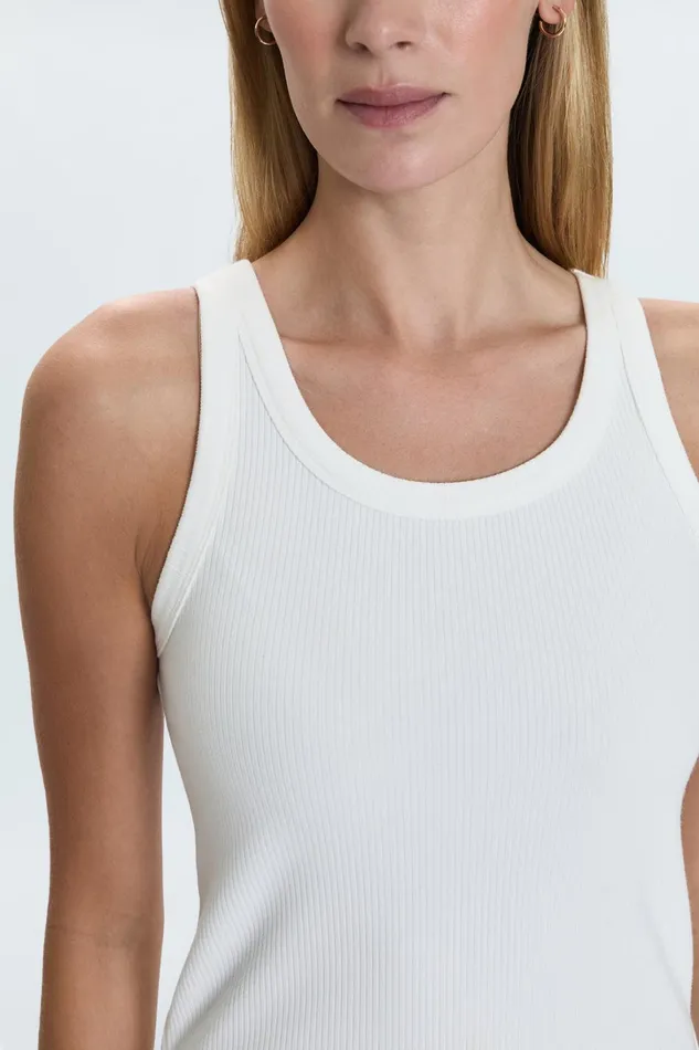 Pistola Denim Tees and Tanks Women Christy Tank 8211 Le Blanc