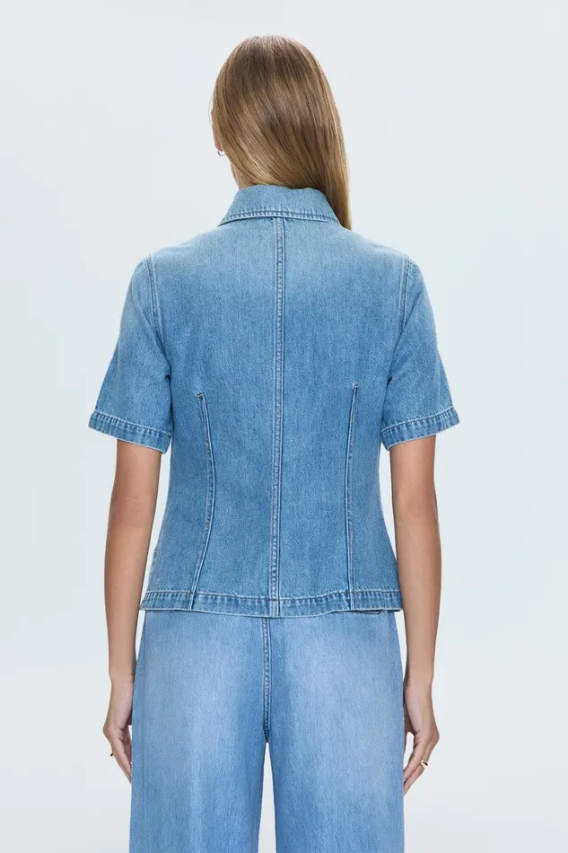 Pistola Denim Tops Women Cyndi Denim Shirt 8211 Palo Alto