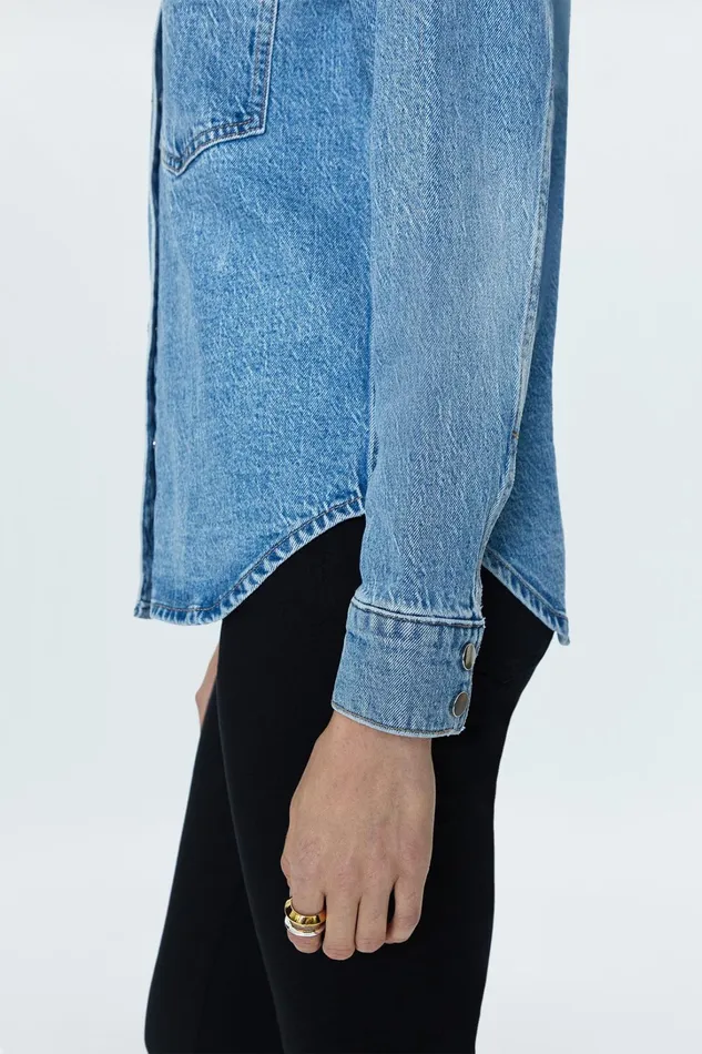 Pistola Denim Tops Women Liv Denim Shirt 8211 Fonda